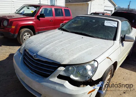 2008 Chrysler Sebring Touring из США, поврежденный, VIN 1C3LC55R28N249959